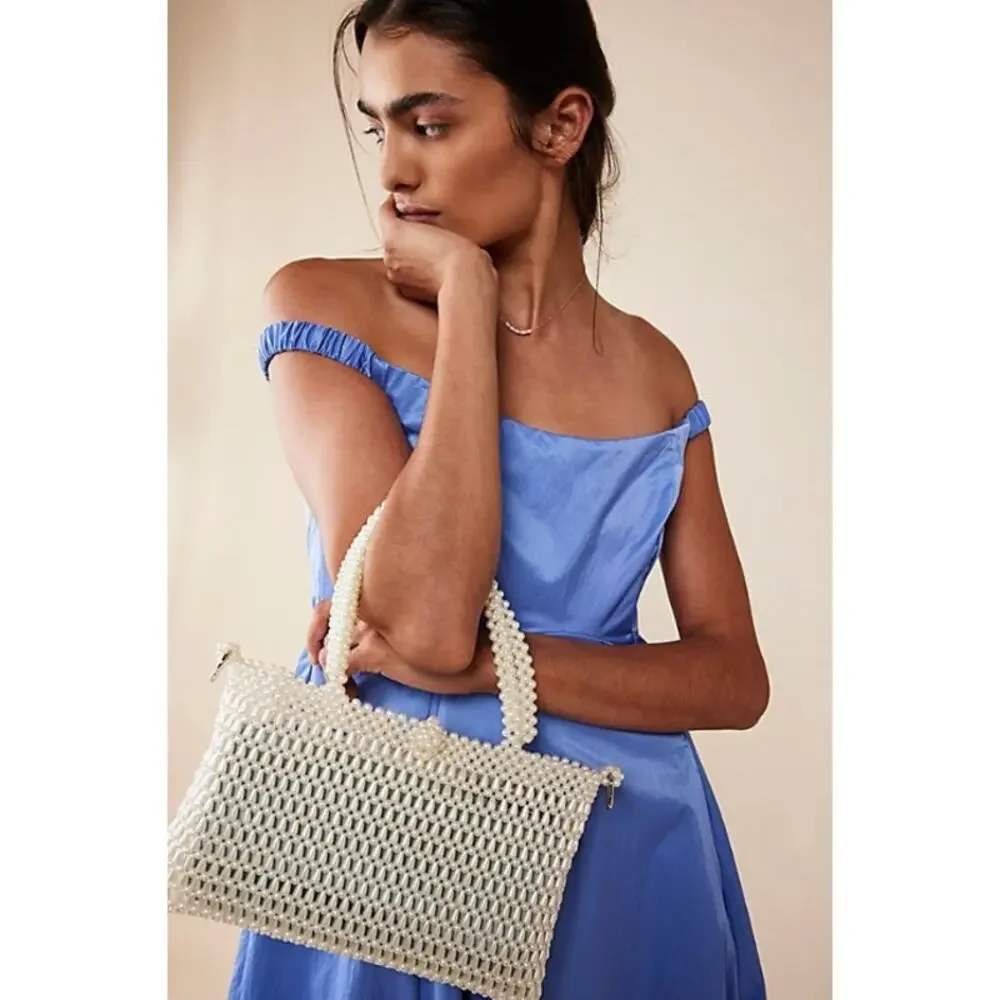 Free People Alinda Dress Ruched Off The Shoulder Fit and Flare Midi Size‎ 2 NWOT - Picture 7 of 7